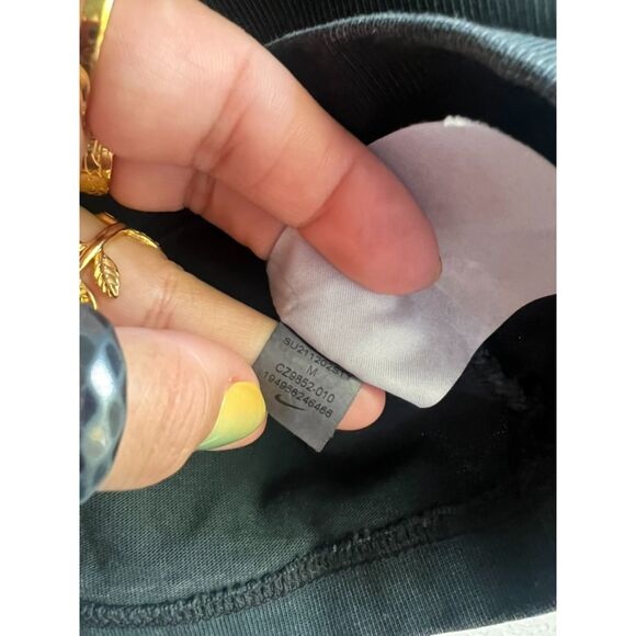 Nike Crew-Neck Acid Wash Retro Cropped Sleeveless Top - Size Medium - Picture 5 of 6